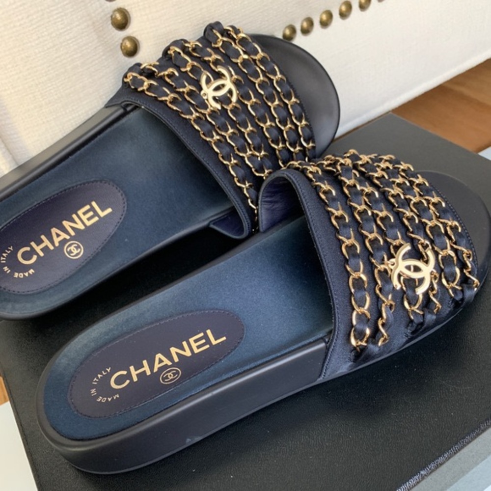 Chanel Mules with Chains